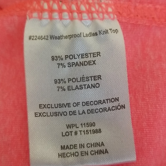 WEATHERPROOF 32° COOL RACERBACK TOP - Picture 9 of 9